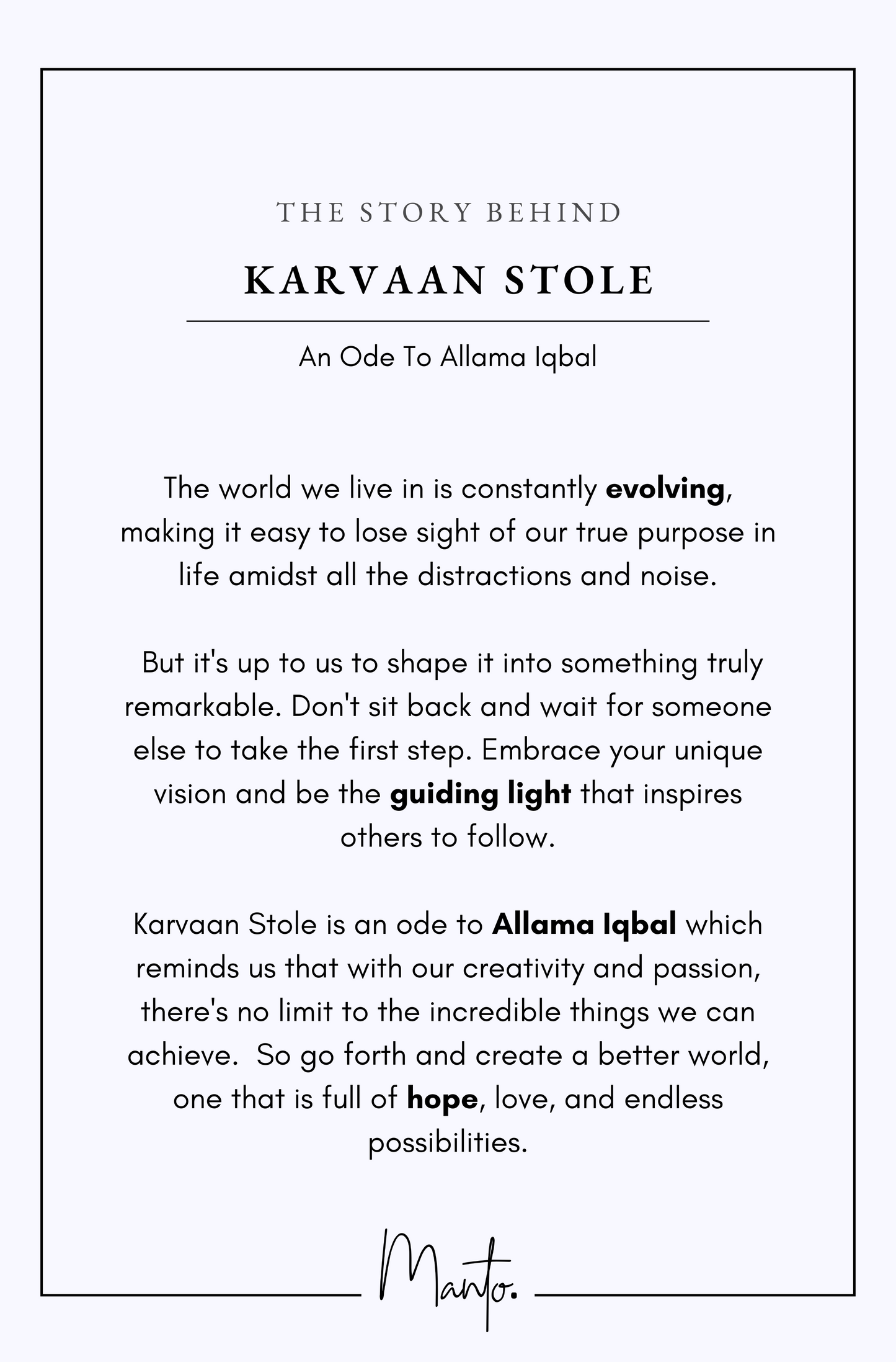 Karvaan Stole - Teal Blue