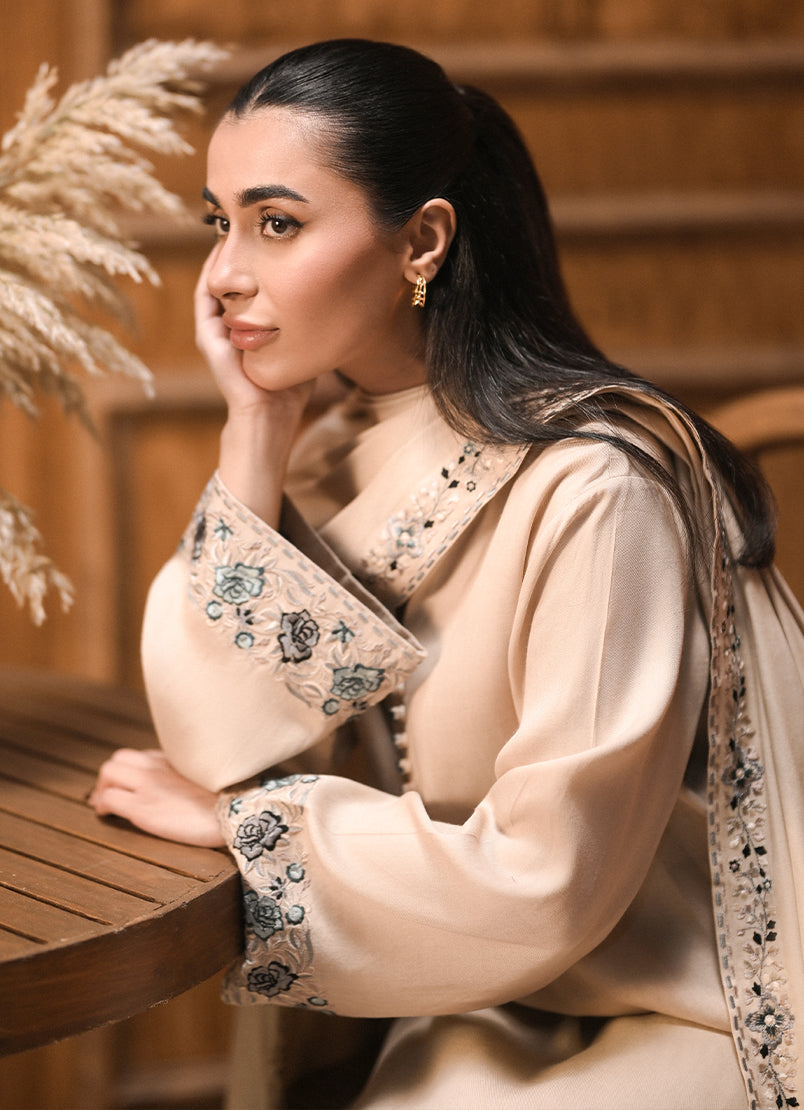 3 PC Embroidered Suit